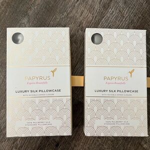 Papyrus Mulberry Silk Standard Pillowcase- Set of 2